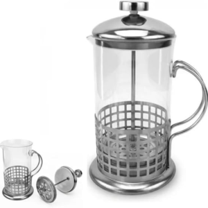 French Press Metallic Silver 350ml